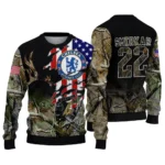 Personalized Chelsea American Flag Claw Sweater Best Selling