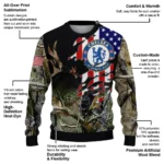 Personalized Chelsea American Flag Claw Sweater Best Selling