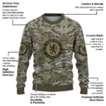 Personalized Chelsea Camouflage Blend Sweater Best Selling