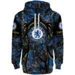 Personalized Chelsea Hunting Theme Royal Blue Black Hoodie Best Selling
