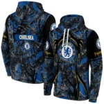 Personalized Chelsea Hunting Theme Royal Blue Black Hoodie Best Selling