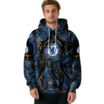 Personalized Chelsea Hunting Theme Royal Blue Black Hoodie Best Selling
