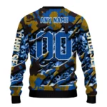 Personalized Chelsea Skull Horde Royal Blue Sweater Best Selling