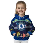 Personalized Chelsea Spongebob Patrick Star Royal Blue Navy Hoodie Best Selling