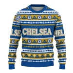 Personalized Chelsea Tent Stripes Royal Blue White Sweater Best Selling