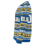 Personalized Chelsea Tent Stripes Royal Blue White Sweater Best Selling