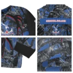 Personalized Crystal Palace Antlers Pattern Blue Black Sweater Best Selling