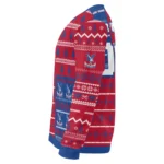 Personalized Crystal Palace Christmastree Bands White Sweater Best Selling