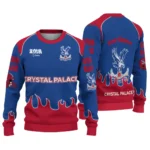 Personalized Crystal Palace Flame Border Blue Sweater Best Selling