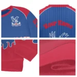 Personalized Crystal Palace Flame Border Blue Sweater Best Selling
