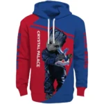 Personalized Crystal Palace Groot Blue Hoodie Best Selling