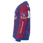 Personalized Crystal Palace Lattice Gridwork Blue Sweater Best Selling
