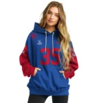 Personalized Crystal Palace Minimal Design Blue Hoodie Best Selling