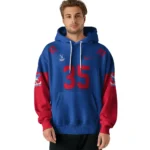 Personalized Crystal Palace Minimal Design Blue Hoodie Best Selling