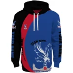 Personalized Crystal Palace Minimalist Design Blue Black Hoodie Best Selling