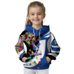 Personalized Crystal Palace Puzzle Pieces Blue Hoodie Best Selling