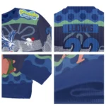 Personalized Crystal Palace Spongebob Designs Blue Sweater Best Selling