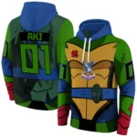 Personalized Crystal Palace Superhero Armor Blue Green Hoodie Best Selling