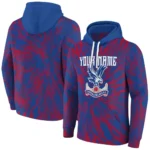 Personalized Crystal Palace Tie Dye Pattern Blue Hoodie Best Selling