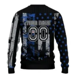 Personalized Crystal Palace Vintage Usa Flag Black Sweater Best Selling