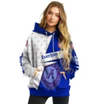 Personalized Everton Abstract Shape Royal Blue Hoodie Best Selling