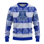 Personalized Everton Bulldog Motif Sweater Best Selling