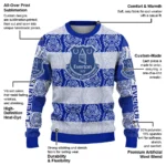 Personalized Everton Bulldog Motif Sweater Best Selling