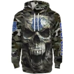 Personalized Everton Camo Skull Hoodie Best Selling