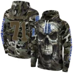 Personalized Everton Camo Skull Hoodie Best Selling