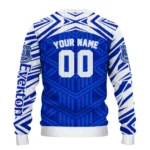 Personalized Everton Chevron Pattern Royal Blue Sweater Best Selling