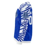 Personalized Everton Chevron Pattern Royal Blue Sweater Best Selling