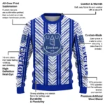 Personalized Everton Chevron Rows Royal Blue Sweater Best Selling