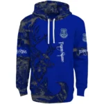 Personalized Everton Deer Silhouette Royal Blue Hoodie Best Selling