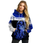 Personalized Everton Grim Reaper Royal Blue Black Hoodie Best Selling