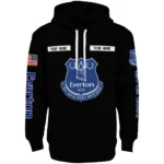 Personalized Everton Punisher Skull Black Hoodie Best Selling