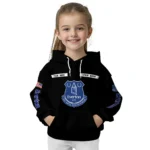 Personalized Everton Punisher Skull Black Hoodie Best Selling
