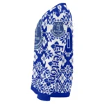 Personalized Everton Snowflake Matrix Royal Blue Sweater Best Selling