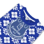 Personalized Everton Snowflake Matrix Royal Blue Sweater Best Selling