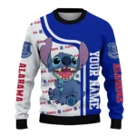 Personalized Everton Stitch Art Prints Royal Blue Sweater Best Selling