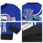 Personalized Everton Stitch Art Prints Royal Blue Sweater Best Selling