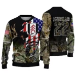 Personalized Fulham American Flag Claw Sweater Best Selling