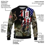 Personalized Fulham American Flag Claw Sweater Best Selling