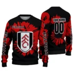 Personalized Fulham Burst Swirl Black Sweater Best Selling