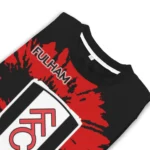 Personalized Fulham Burst Swirl Black Sweater Best Selling