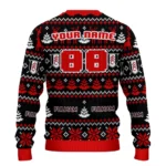Personalized Fulham Christmas Designs Black Sweater Best Selling