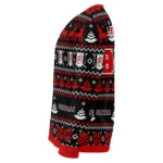 Personalized Fulham Christmas Designs Black Sweater Best Selling