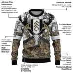 Personalized Fulham Deer Antlers Sweater Best Selling