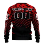 Personalized Fulham Pixel Flow Black Sweater Best Selling