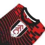 Personalized Fulham Pixel Flow Black Sweater Best Selling