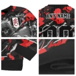 Personalized Fulham Skull Horde Black Sweater Best Selling